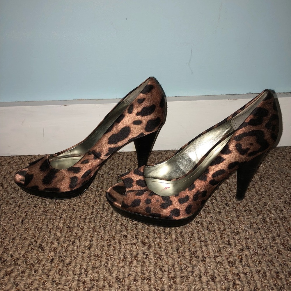 Cheetah Print Heels
